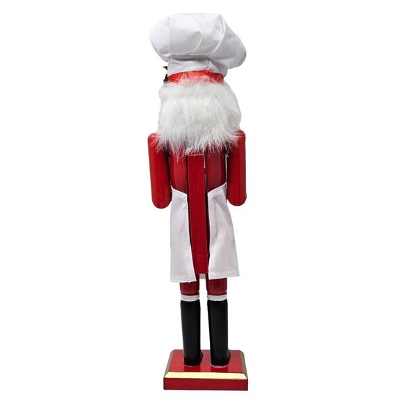 Gingerbread and Chocolate Baker 15" Christmas Nutcracker - Picture 3 of 4